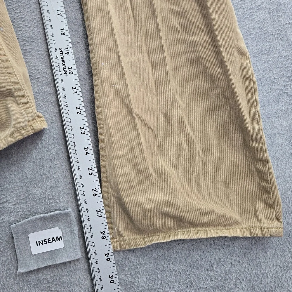 Polo Ralph Lauren‎ Men Pants 34X30 Khaki Pony Embroidery Straight Twill 650